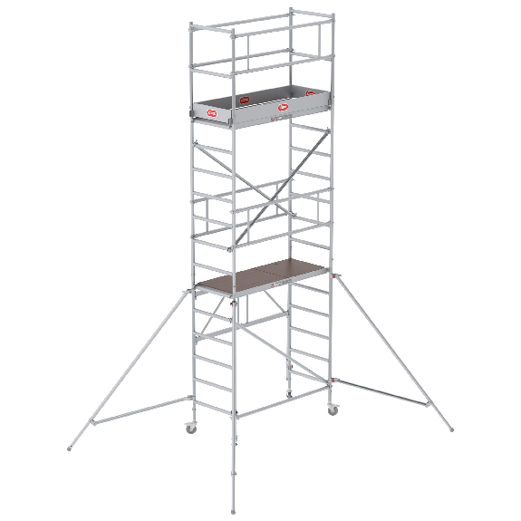 Altrex Klappgerüst RS Tower 34 Aluminium 0,75x1,65m schmal 5,80m Arbeitshöhe-Beschreibung lesen