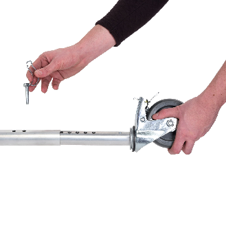 Altrex Klappgerüst RS Tower 34 Aluminium 0,75x1,65m schmal 5,80m Arbeitshöhe-Beschreibung lesen