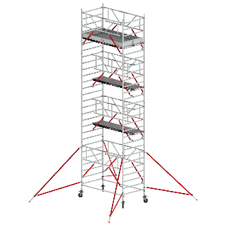 Altrex Fahrgerüst RS Tower 52-S Aluminium mit Safe-Quick und Holz-Plattform 9,20m AH 1,35x2,45m-Beschreibung lesen