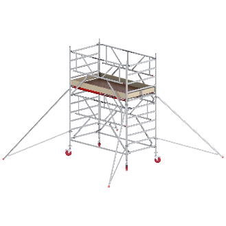 Altrex Fahrgerüst RS Tower 42-S Aluminium Safe-Quick mit Holz-Plattform 4,20m AH 1,35x2,45m-Beschreibung lesen