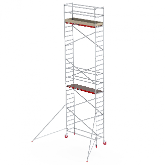 Altrex Fahrgerüst RS Tower 41 PLUS Aluminium ohne Safe-Quick mit Holz-Plattform 9,20m AH breit 0,90x2,45m-Beschreibung lesen