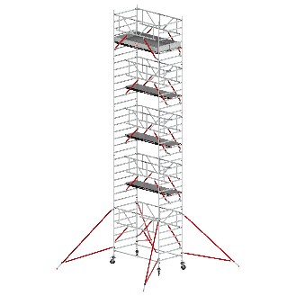 Altrex Fahrgerüst RS Tower 52-S Aluminium mit Safe-Quick und Fiber-Deck Plattform 11,20m AH 1,35x1,85m-Beschreibung lesen