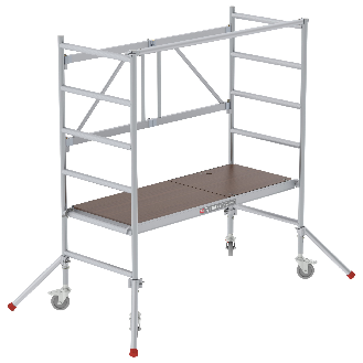Altrex Klappgerüst RS Tower 34 Aluminium 0,75x1,65m schmal 3m Arbeitshöhe-Beschreibung lesen