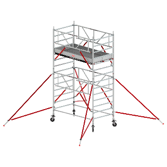 Altrex Fahrgerüst RS Tower 52-S Aluminium mit Safe-Quick und Holz-Plattform 5,20m AH 1,35x1,85m-Beschreibung lesen