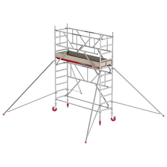 Altrex Fahrgerüst RS Tower 41-S Aluminium mit Safe-Quick und Holz-Plattform 4,20m AH 0,75x1,85m-Beschreibung lesen