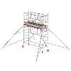 Altrex Fahrgerüst RS Tower 41-S Aluminium mit Safe-Quick und Holz-Plattform 4,20m AH 0,75x1,85m