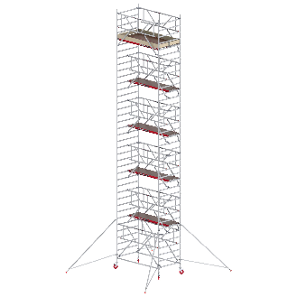 Altrex Fahrgerüst RS Tower 42-S Aluminium Safe-Quick mit Holz-Plattform 12,20m AH 1,35x1,85m-Beschreibung lesen