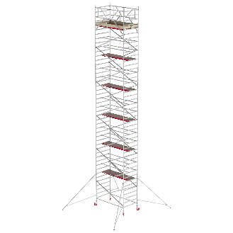 Altrex Fahrgerüst RS Tower 42 Aluminium mit Holz-Plattform 14,20m AH 1,35x1,85m-Beschreibung lesen