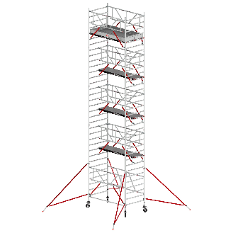 Altrex RS Tower 55-S mit Safe-Quick 10,8m Arbeitshöhe Fiber-Deck 1,85m-Beschreibung lesen