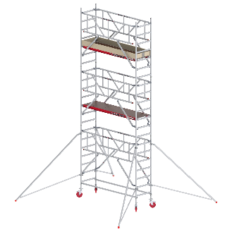 Altrex Fahrgerüst RS Tower 41-S Aluminium mit Safe-Quick und Holz-Plattform 7,20m AH 0,75x2,45m-Beschreibung lesen
