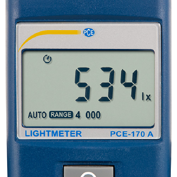 PCE Instruments PCE-170 A |Messbereich 0..40.000 Lux |mit integriertem Sensor |Auflösung 0,01 Lux im Bereich 39,99 Lux-Beschreibung lesen