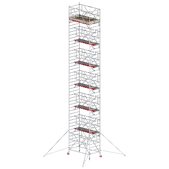 Altrex Fahrgerüst RS Tower 42-S Aluminium Safe-Quick mit Holz-Plattform 14,20m AH 1,35x1,85m-Beschreibung lesen