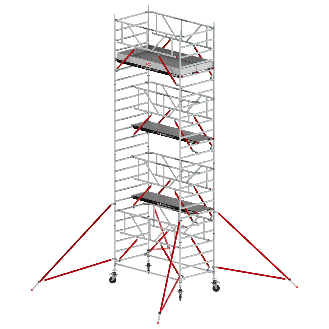 Altrex Fahrgerüst RS Tower 52-S Aluminium mit Safe-Quick und Fiber-Deck Plattform 8,20m AH 1,35x2,45m-Beschreibung lesen