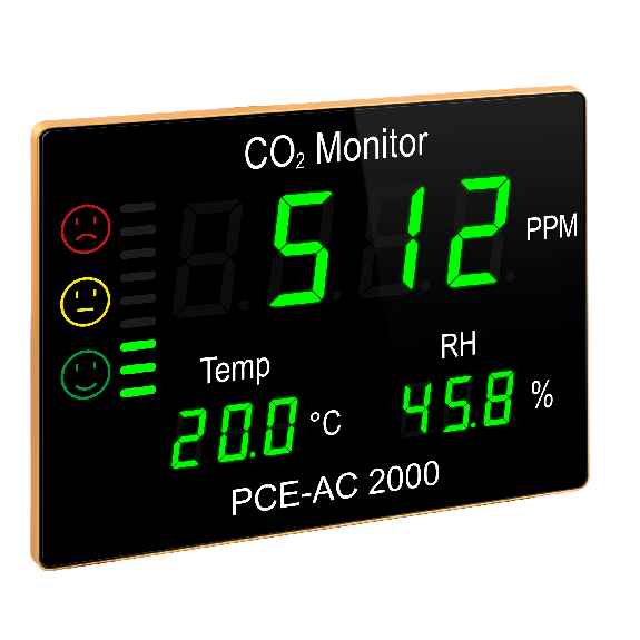 PCE Instruments Détecteur de CO2 PCE-AC 2000-Lire la description