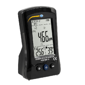 PCE Instruments CO2-Messgerät PCE-CMM 10 |CO2 Konzentration |Lufttemperatur |Luftfeuchtigkeit-Beschreibung lesen