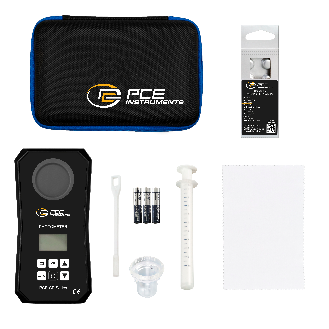 PCE Instruments Photometer PCE-CP 30 |bis zu 13 auswählbare Parameter |Bluetooth-Beschreibung lesen