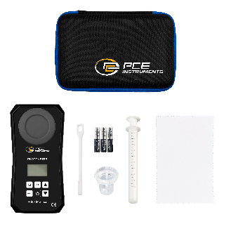 PCE Instruments Photometer PCE-CP 04 |bis zu 4 auswählbare Parameter |Bluetooth-Beschreibung lesen