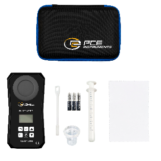 PCE Instruments Photometer PCE-CP 21 |bis zu 6 auswählbare Parameter |Bluetooth-Beschreibung lesen