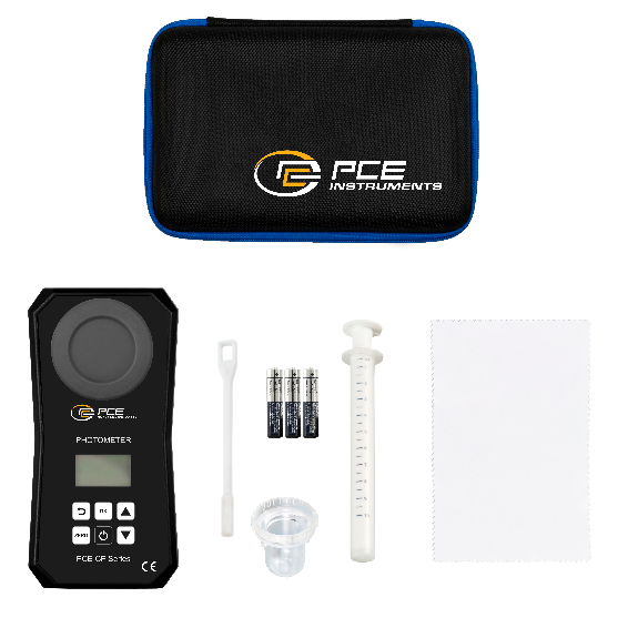 PCE Instruments Photometer PCE-CP 21 |bis zu 6 auswählbare Parameter |Bluetooth-Beschreibung lesen