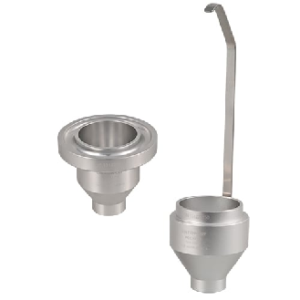 PCE Instruments DIN Auslaufbecher  PCE-127/4P |Messung der Viskosität |Fassungsvermögen 100ml |Ø Düse 4mm (± 0,02mm)-Beschreibung lesen