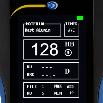 Härteprüfgerät PCE-2900-Beschreibung lesen