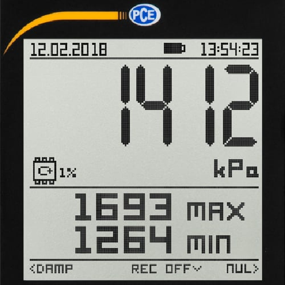 PCE Instruments Contrôleur de pression  PCE-PDA 1000L-Lire la description