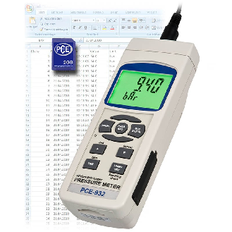 PCE Instruments Hochbereichsdruckmessgerät  PCE-932 |Messbereich: 0  400 bar (je nach Sensor / Druckaufnehmer)-Beschreibung lesen