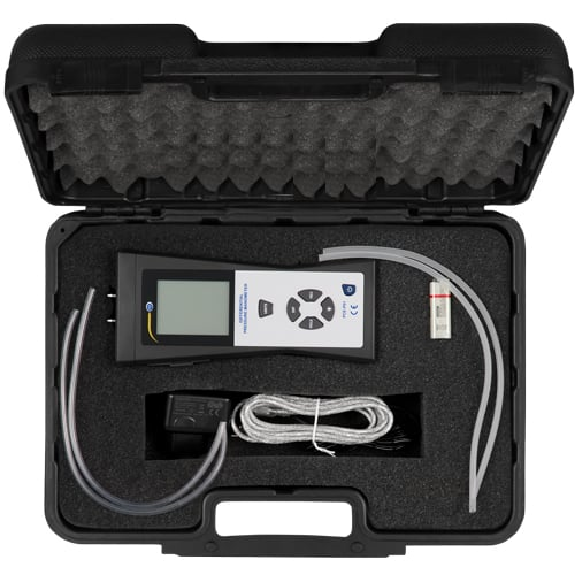 PCE Instruments Manometer  PCE-P01 |Messbereich: -140 bis +140 mbar |inkl. Software-Beschreibung lesen