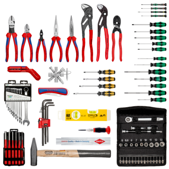 KNIPEX 00 21 37 M Werkzeugkoffer "Robust45 Move" Mechanik-Beschreibung lesen