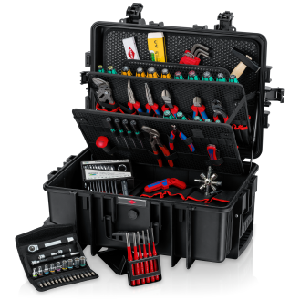 KNIPEX 00 21 37 M Werkzeugkoffer "Robust45 Move" Mechanik-Beschreibung lesen