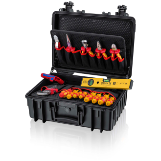 KNIPEX 00 21 34 HL S2 Werkzeugkoffer Robust23 Start" Elektro 24-teilig-Beschreibung lesen