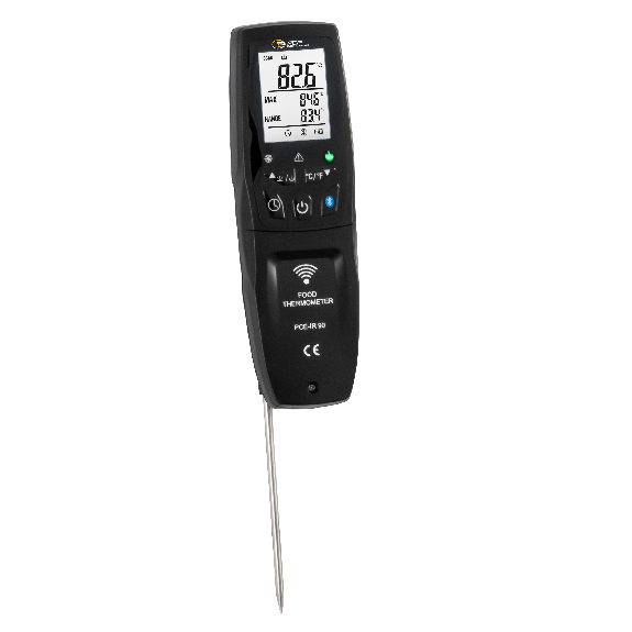 PCE Instruments Thermometer PCE-IR 90 |Messbereich Infrarot  -40  300 °C |Bluetooth |USB-Beschreibung lesen