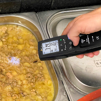 PCE Instruments Thermometer PCE-IR 90 |Messbereich Infrarot  -40  300 °C |Bluetooth |USB-Beschreibung lesen
