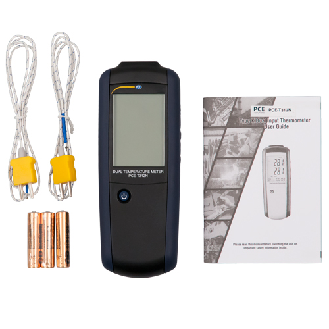 PCE Instruments 2-Kanal-Thermometer PCE-T312N |mit großem Temperaturbereich -210 ... +1372 °C-Beschreibung lesen