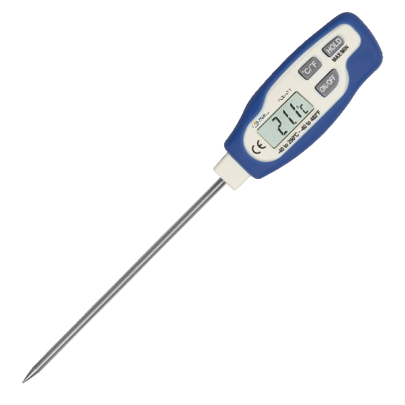 PCE Instruments Stabthermometer PCE-ST 1 |Messbereich -40 ... 250 °C |Auflösung 0,1 °C |IP 65-Beschreibung lesen