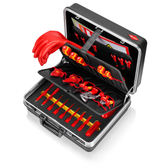 KNIPEX 00 21 05 EV Werkzeugkoffer "Basic" E-Mobilität-Beschreibung lesen