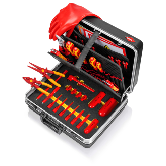 KNIPEX 00 21 05 EV Werkzeugkoffer "Basic" E-Mobilität-Beschreibung lesen