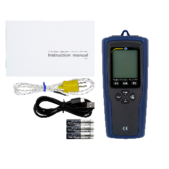 PCE Instruments 2-Kanal-Datenlogger-Thermometer PCE-T 330 |mit Speicher für 20.000 Datenpunkte-Beschreibung lesen