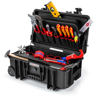 KNIPEX 00 21 33 S Werkzeugkoffer "Robust26" Sanitär-Beschreibung lesen