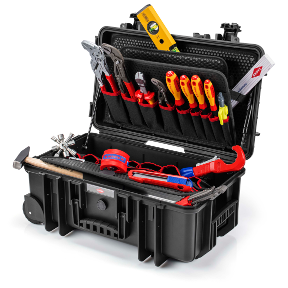 KNIPEX 00 21 33 S Werkzeugkoffer "Robust26" Sanitär-Beschreibung lesen
