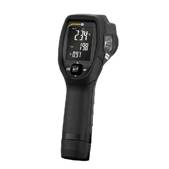 PCE Instruments IR Thermometer PCE-ILD 10 |Messbereich -50  500 °C |Auflösung 0,1 °C |Messfleckverhältnis 12:1-Beschreibung lesen