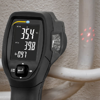 PCE Instruments IR Thermometer PCE-ILD 10 |Messbereich -50  500 °C |Auflösung 0,1 °C |Messfleckverhältnis 12:1-Beschreibung lesen