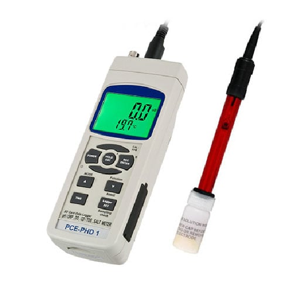 PCE Instruments Redoxmessgerät PCE-PHD 1-R |Redox 1999 ... 0 ... 1999 mV |inkl.Datenlogger-Beschreibung lesen