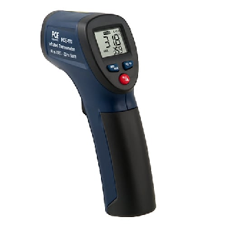 PCE Instruments Infrarot-Thermometer PCE-777N |-30 .. +260 °C |-22 .. +500 °F |Auflösung 0,1 °C |Messfleck 8:1 |Laser-Beschreibung lesen
