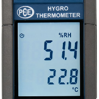 PCE Instruments Thermo-Hygrometer  PCE-330 |Messbereich: -20 °C  +60 °C |Temperatur, - rel. Feuchte, Taupunkt-Beschreibung lesen