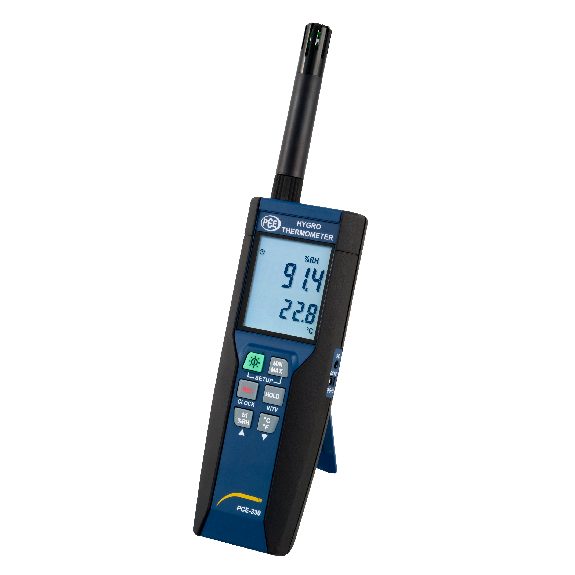 PCE Instruments Thermo-Hygrometer  PCE-330 |Messbereich: -20 °C  +60 °C |Temperatur, - rel. Feuchte, Taupunkt-Beschreibung lesen