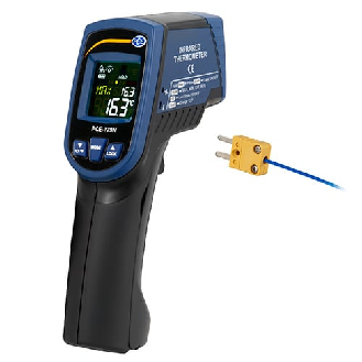 PCE Instruments Infrarot-Thermometer PCE-779N |-60 .. +760 °C |Thermoelement -64 .. +1400 °C |Optische Auflösung 30 : 1-Beschreibung lesen
