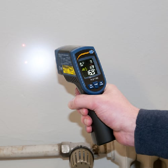 PCE Instruments Infrarot-Thermometer PCE-779N |-60 .. +760 °C |Thermoelement -64 .. +1400 °C |Optische Auflösung 30 : 1-Beschreibung lesen
