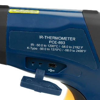 PCE Instruments Infrarotthermometer PCE-893 |Infrarotmessung Messbereich -50..1200 °C-Beschreibung lesen