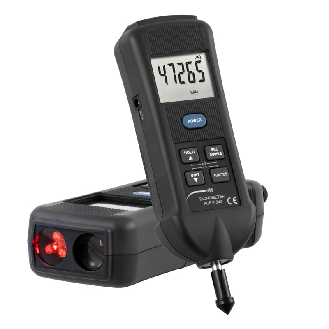 PCE Instruments Handtachometer / Stroboskop PCE-T 240 |Messbereich kontaktierend: 0,5  99.999 RPM-Beschreibung lesen